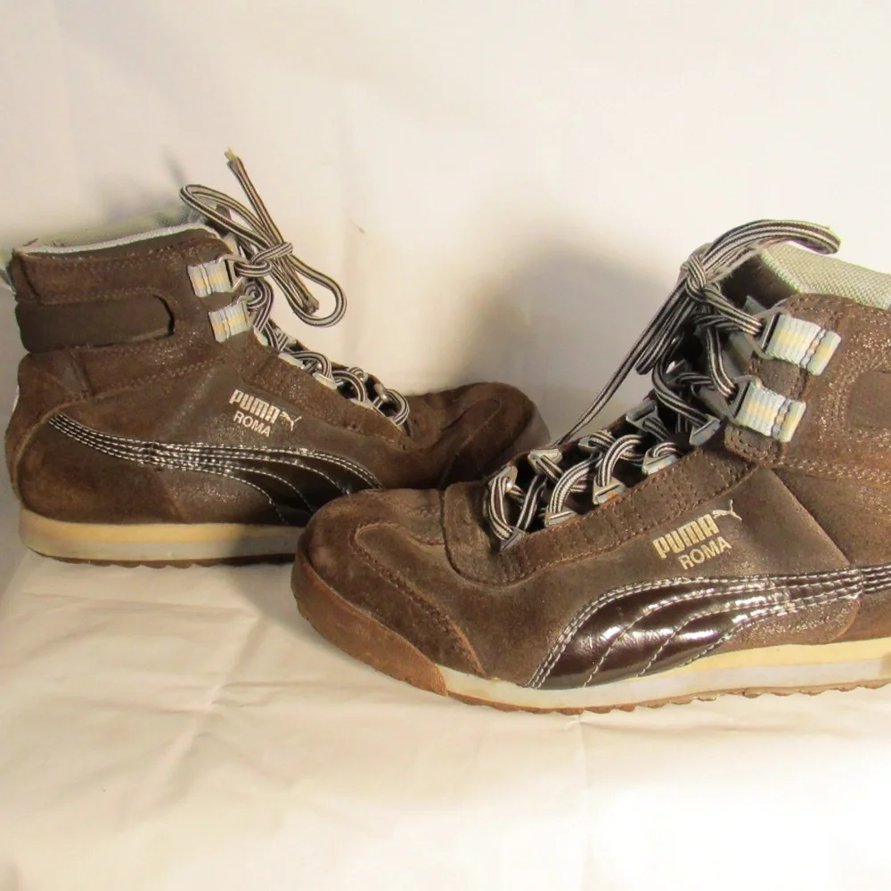 Puma Roma High-Top Athletic Shoes